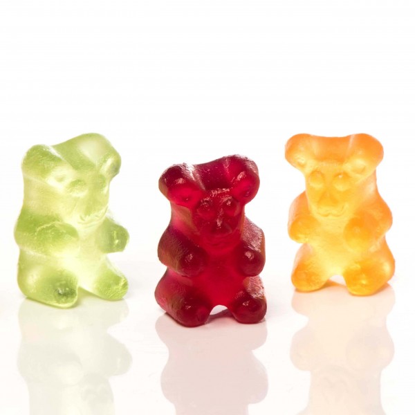 Mini-Bärchen ohne Zucker